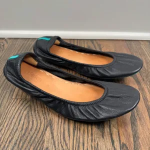 Tieks by Gavrieli Black Leather Ballet Flats size 8