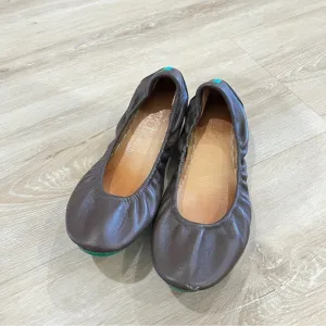 Tieks Chocolate Brown Leather Flats