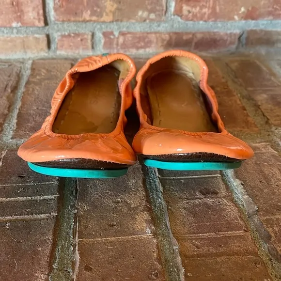 Tieks Coral Patent Leather Flats