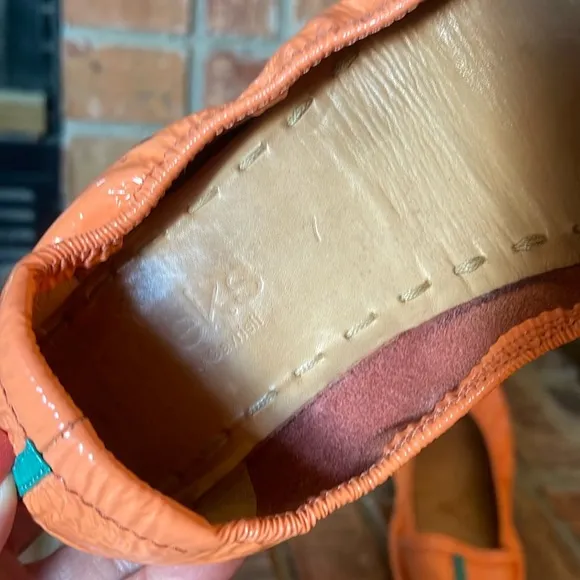 Tieks Coral Patent Leather Flats