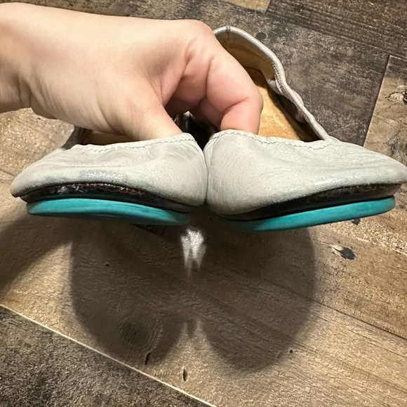 Tieks Gray Ballet Flats