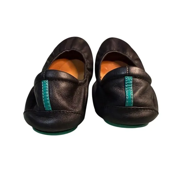 Tieks Matte Black Ballet Flats EUC Size 10