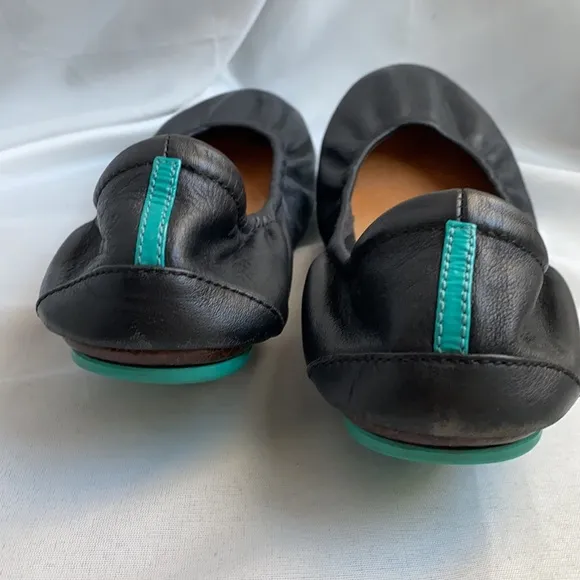 Tieks Matte Black Ballet Flats