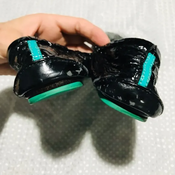 Tieks patent leather Flats