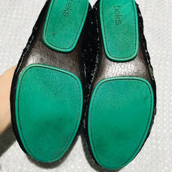 Tieks patent leather Flats