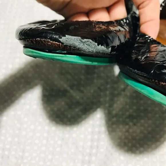 Tieks patent leather Flats
