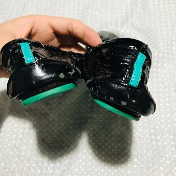 Tieks patent leather Flats