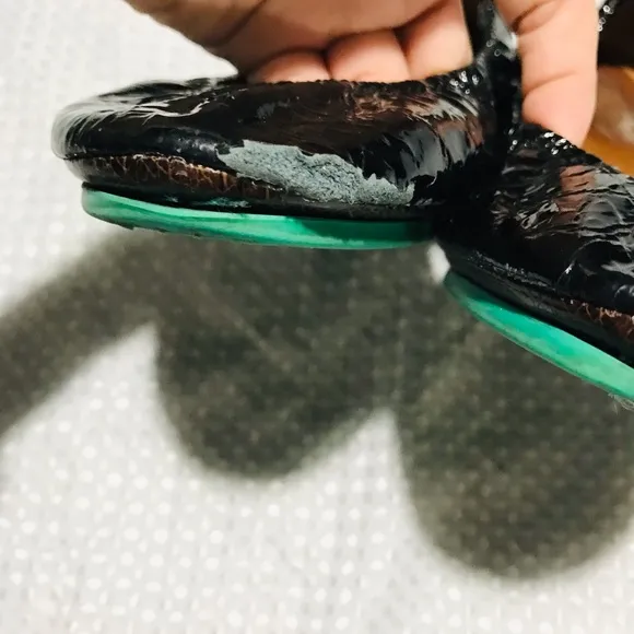 Tieks patent leather Flats