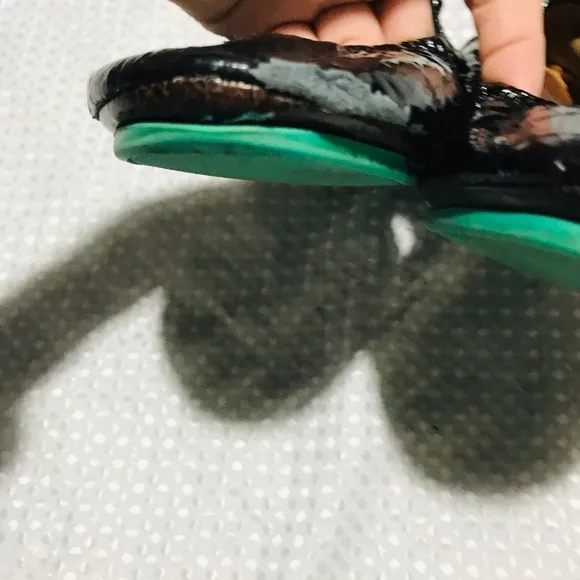 Tieks patent leather Flats