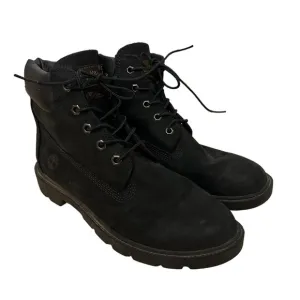 Timberland Boots Ankle Lace Up Combat Casual Leather Black Men’s Size 6