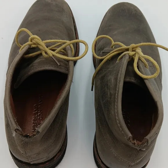 Timberland Boots Mens Size 7 Wodehouse Chukka Distress Leather Shoes
