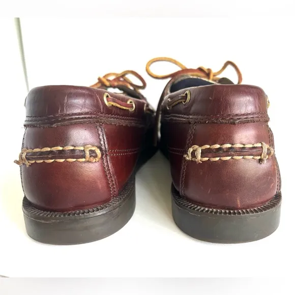 Timberland Earthkeepers Boat Deck Shoes Leather Brown Men's Size 8.5