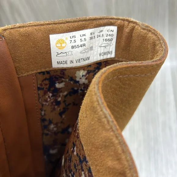 Timberland Heeled Leather Boots