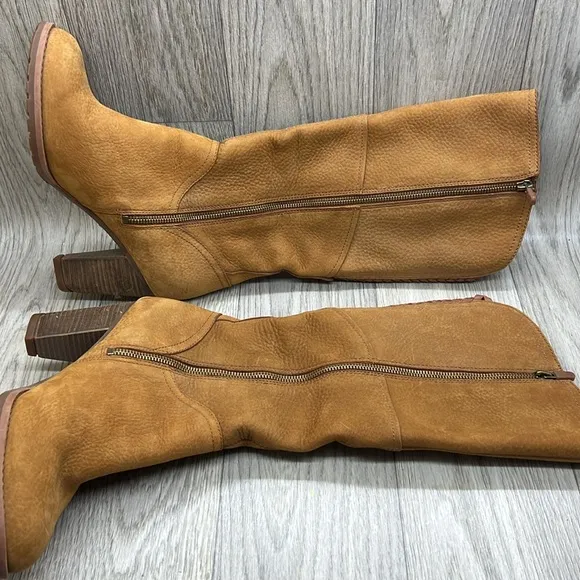 Timberland Heeled Leather Boots