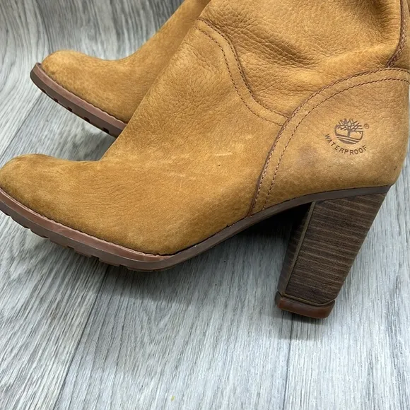 Timberland Heeled Leather Boots