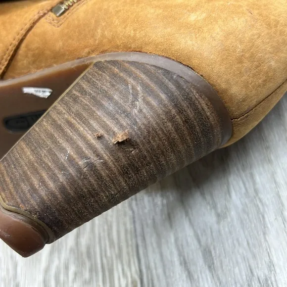 Timberland Heeled Leather Boots
