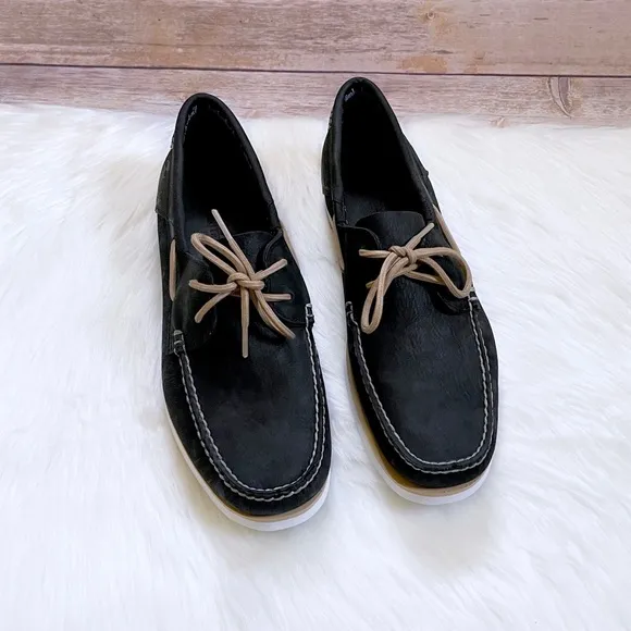 Timberland Men’s Atlantis Break Black Boat Shoes