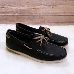 Timberland Men’s Atlantis Break Black Boat Shoes