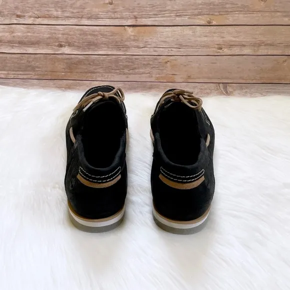 Timberland Men’s Atlantis Break Black Boat Shoes