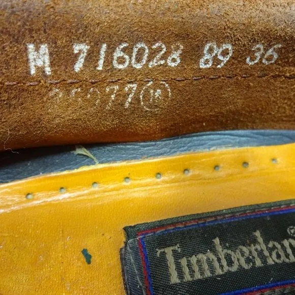 Timberland Men's Size 11M US Brown Genuine Leather Boat Shoes 25077