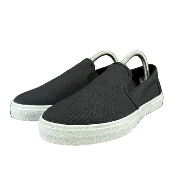 Timberland Union Wharf 2.0 EK  Black Canvas Slip On Shoes Men's Size 8 M