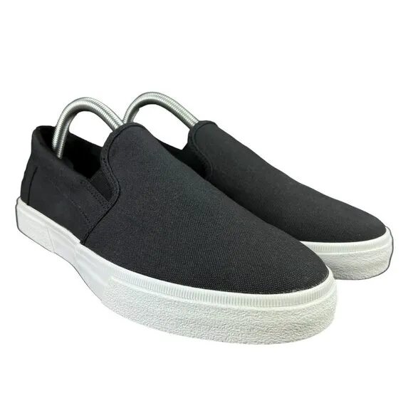 Timberland Union Wharf 2.0 EK  Black Canvas Slip On Shoes Men's Size 8 M