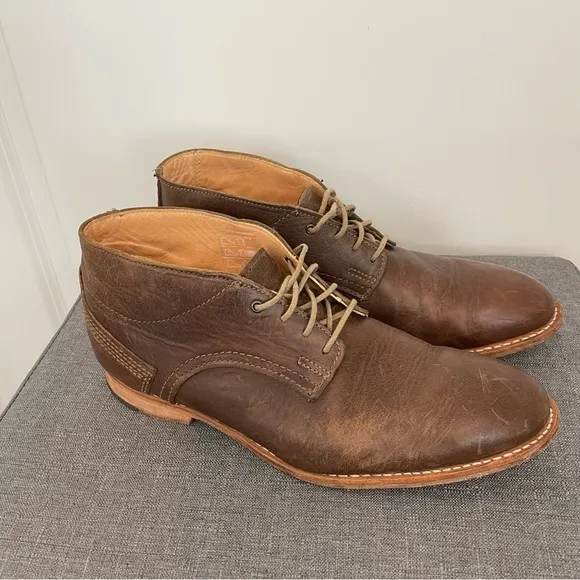 TIMBERLAND Vintage Leather Chukka Boots - Brown, Size 9