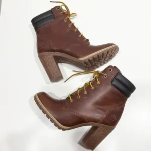 Timberland Women's Tillston 6” Brown Heeled Boots