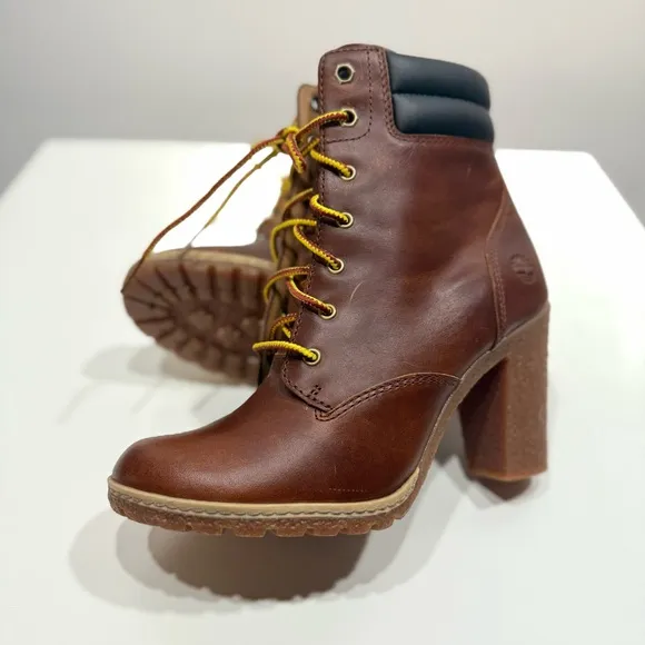 Timberland Women's Tillston 6” Brown Heeled Boots
