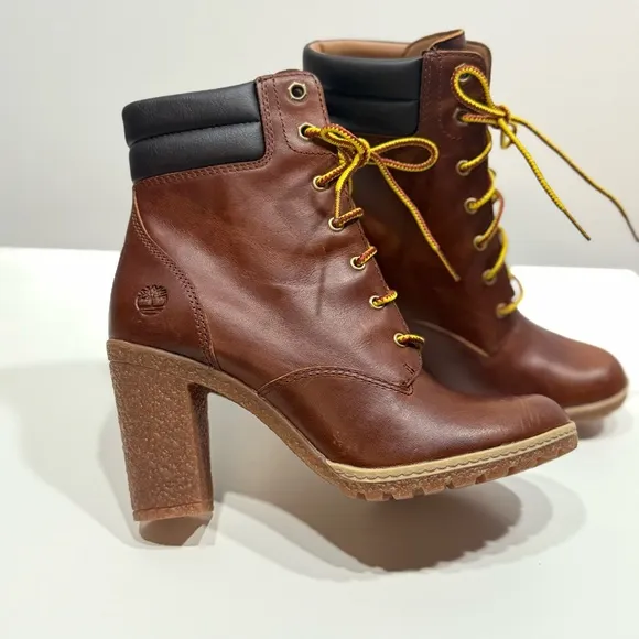 Timberland Women's Tillston 6” Brown Heeled Boots