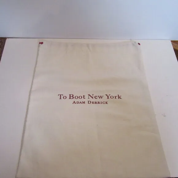 TO BOOT NEW YORK Black Textured Leather Shoes 9 with Bag