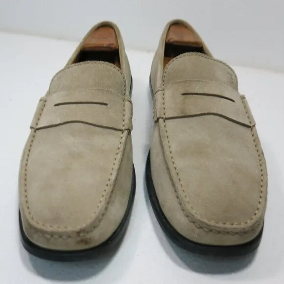 Tod's 9.5 Soft Suede Leather Driver Moccasin Loafers Men's Footwear Shoes 10.5
