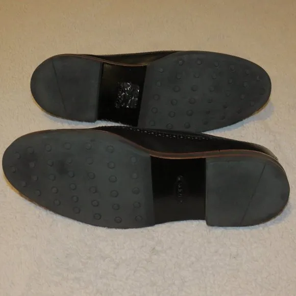 Tod's Black Leather Longwing Gun Boat Brogues 8.5