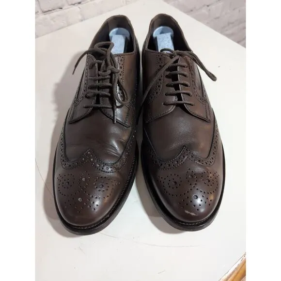 Tod's Wingtip Brogues Oxfords Brown Leather Mens Shoe Size US 8 $680