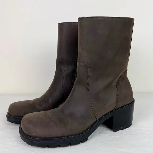 Tommy Hilfiger 90's Brown Ankle Boots