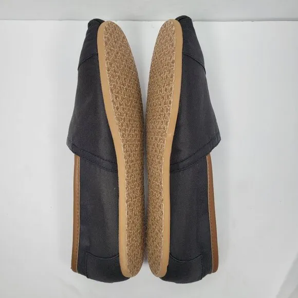 Toms Alpargata Men's Black Slip-On Shoes US Size 13 NWOT