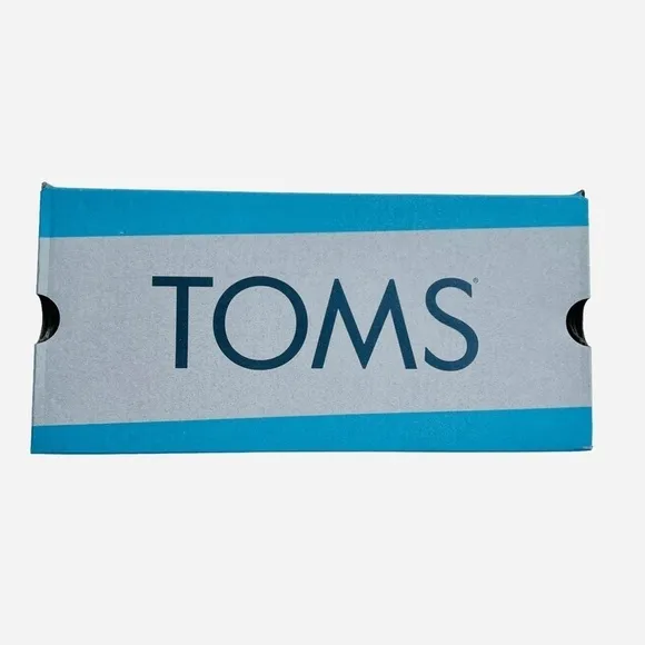 Toms Kids Panda Party Alpargata Canvas Slip On Shoes