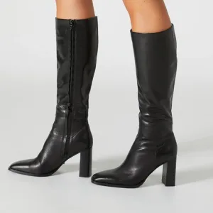Tony Bianco Black Heeled Boots