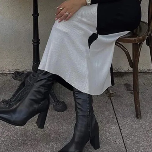 Tony Bianco Black Heeled Boots