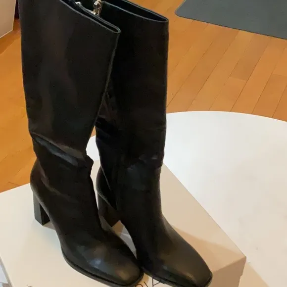 Tony Bianco Black Heeled Boots