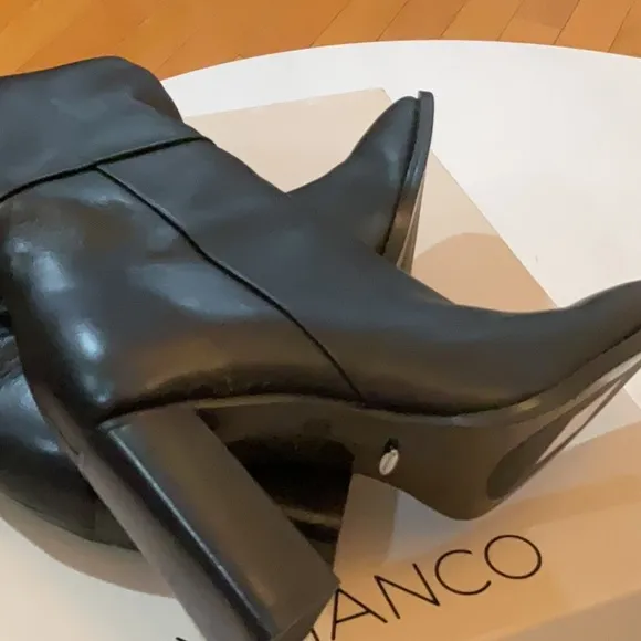 Tony Bianco Black Heeled Boots
