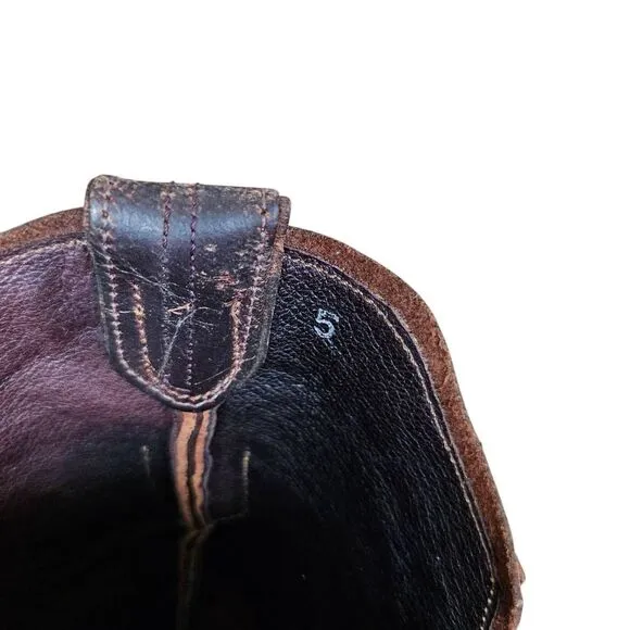 tony lama leather cowboy boots
