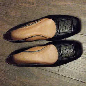 Tory Burch &quot;Georgia&quot; Slip-On Square Toe Ballet Flats