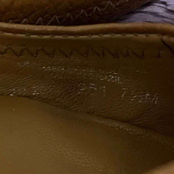 Tory Burch Camel Classic Leather Ballet Flats Size 7.5