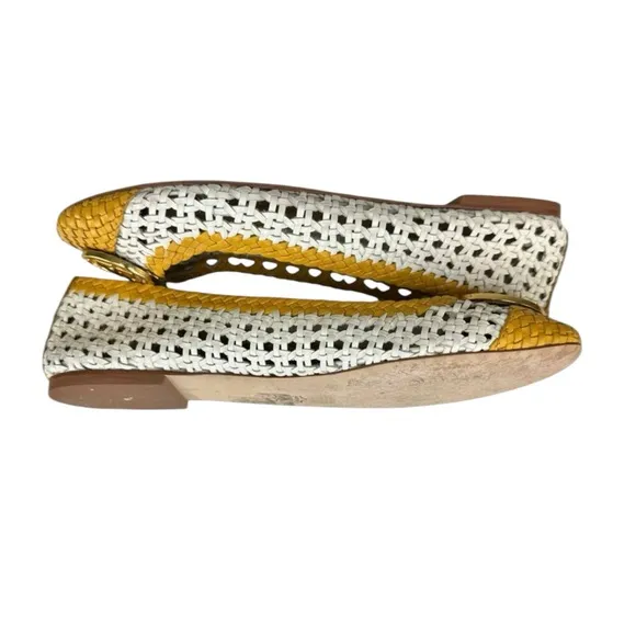 Tory Burch Chelsea Woven Ballet Flats Size 7
