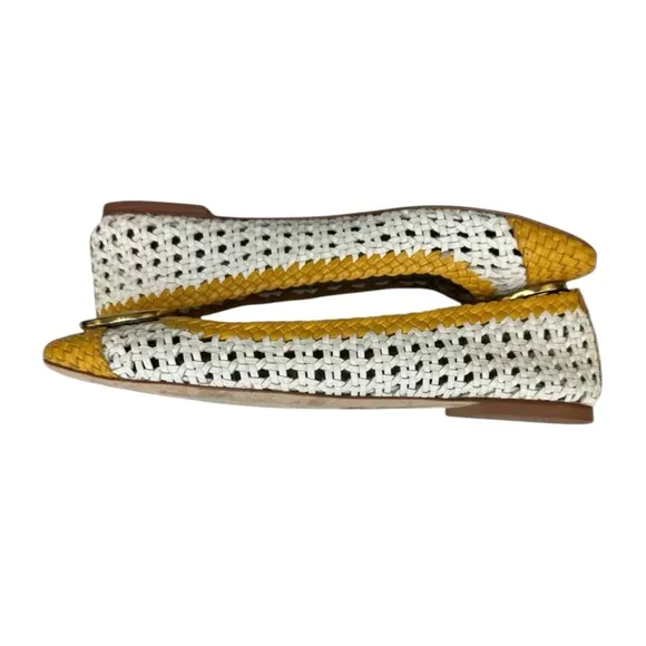 Tory Burch Chelsea Woven Ballet Flats Size 7