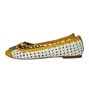 Tory Burch Chelsea Woven Ballet Flats Size 7