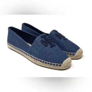 Tory Burch Denim Weston Espadrille Flats