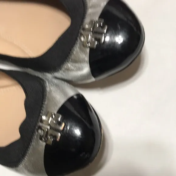 Tory Burch elasticize leather flats