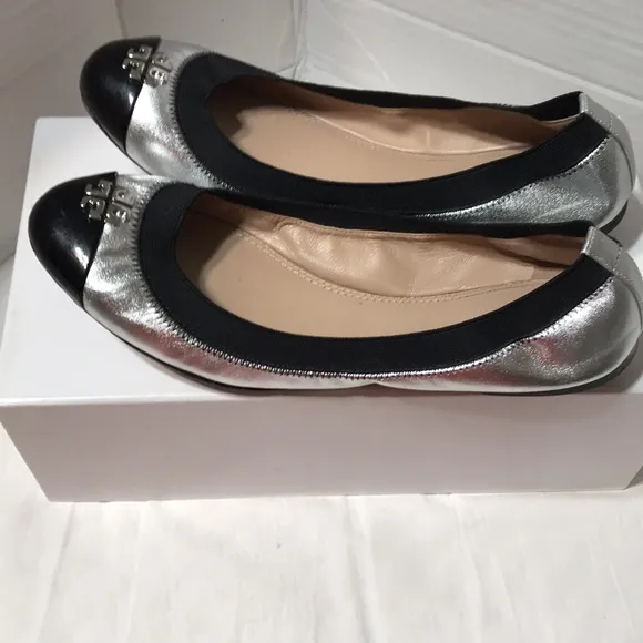 Tory Burch elasticize leather flats